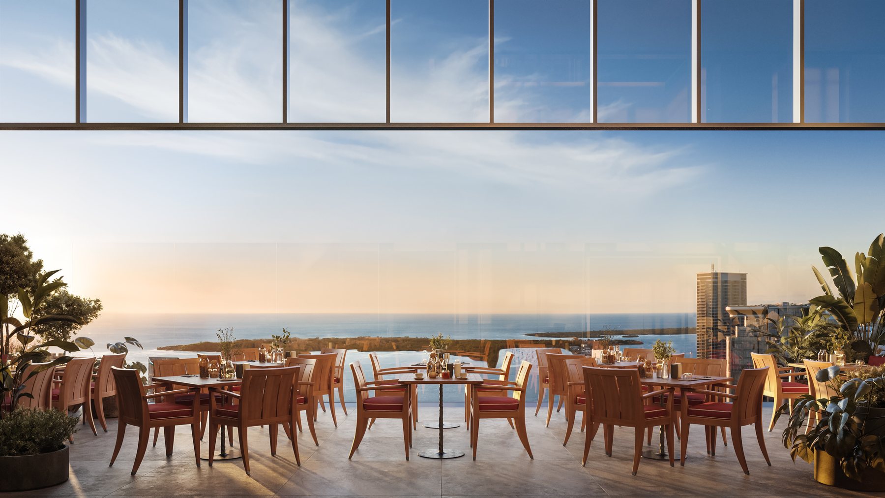 Developer rendering of a Faena Residences Miami interior: sky lofts & villas